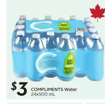 Sobeys Water offer