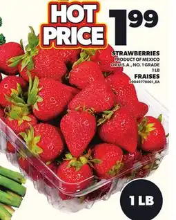 Independent Grocer STRAWBERRIES, 1 LB offer