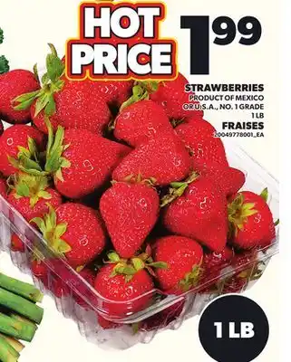 Independent Grocer STRAWBERRIES, 1 LB offer