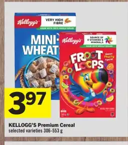 Foodland KELLOGG'S Premium Cereal offer