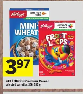 Foodland KELLOGG'S Premium Cereal offer