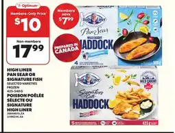 Independent Grocer HIGH LINER PAN SEAR OR SIGNATURE FISH, 425-540 G offer