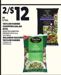 Independent Grocer TAYLOR FARMS TAYLOR FARMS CHOPPED SALAD KITS, 163-383 G offer