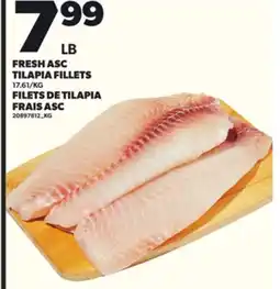 Independent Grocer FRESH ASC TILAPIA FILLETS offer