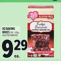 Metro XO BAKING MIXES offer