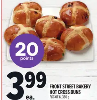 Metro FRONT STREET BAKERY HOT CROSS BUNS offer