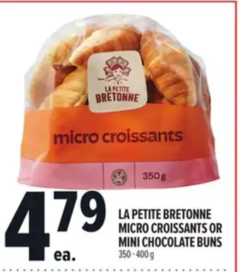 Metro LA PETITE BRETONNE MICRO CROISSANTS OR MINI CHOCOLATE BUNS offer