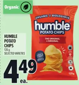 Metro HUMBLE POTATO CHIPS offer