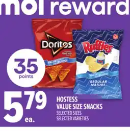 Metro HOSTESS VALUE SIZE SNACKS offer