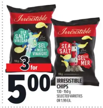 Metro IRRESISTIBLE CHIPS offer