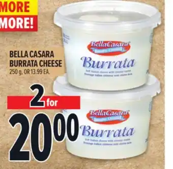 Metro BELLA CASARA BURRATA CHEESE offer