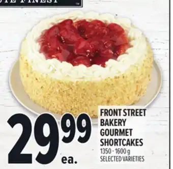 Metro FRONT STREET BAKERY GOURMET SHORTCAKES offer