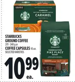 Metro STARBUCKS GROUND COFFEE | COFFEE CAPSULES offer