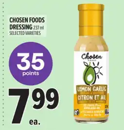 Metro CHOSEN FOODS DRESSING offer