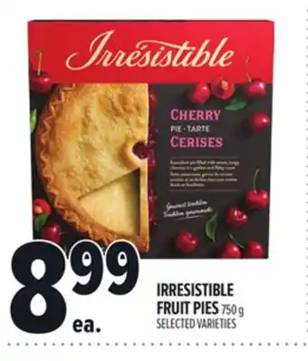 Metro IRRESISTIBLE FRUIT PIES offer