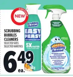 Metro SCRUBBING BUBBLES CLEANERS offer