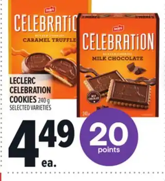 Metro LECLERC CELEBRATION COOKIES offer