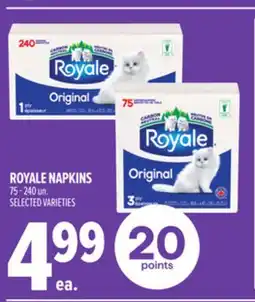 Metro ROYALE NAPKINS offer