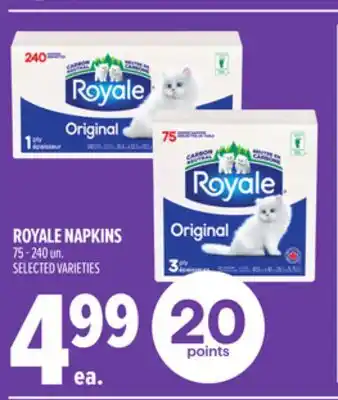 Metro ROYALE NAPKINS offer