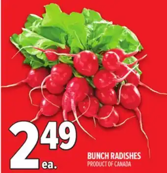 Metro BUNCH RADISHES offer