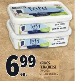 Metro KRINOS FETA CHEESE offer