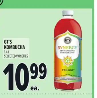 Metro GT'S KOMBUCHA offer