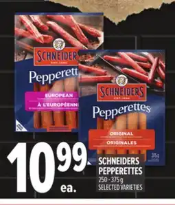 Metro SCHNEIDERS PEPPERETTES offer