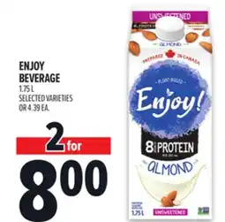 Metro ENJOY BEVERAGE offer