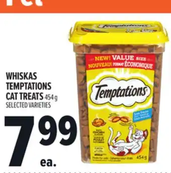 Metro WHISKAS TEMPTATIONS CAT TREATS offer