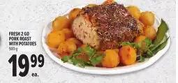 Metro FRESH 2 GO PORK ROAST WITH POTATOES offer