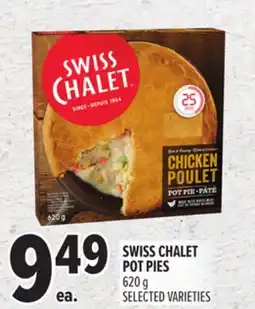 Metro SWISS CHALET POT PIES offer