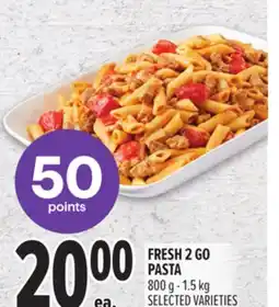 Metro FRESH 2 GO PASTA offer