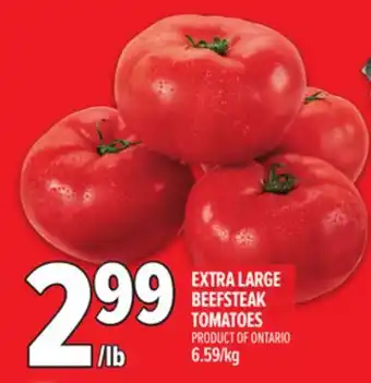 Metro EXTRA LARGE BEEFSTEAK TOMATOES offer