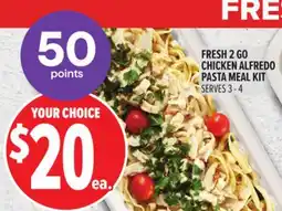 Metro FRESH 2 GO CHICKEN ALFREDO PASTA MEAL KIT offer