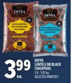 Metro DIVYA LENTILS OR BLACK CHICKPEAS offer