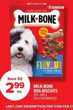 Metro MILK-BONE DOG BISCUITS offer