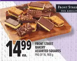 Metro FRONT STREET BAKERY ASSORTED SQUARES offer