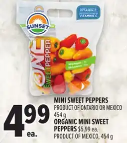 Metro SUNSET MINI SWEET PEPPERS offer