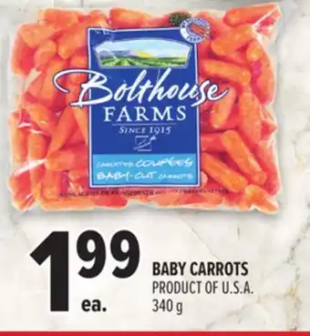 Metro BABY CARROTS offer