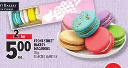 Metro FRONT STREET BAKERY MACARONS offer