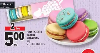 Metro FRONT STREET BAKERY MACARONS offer