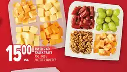 Metro FRESH 2 GO SNACK TRAYS offer