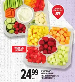 Metro STORE MADE MEDIUM TRAYS FRESH VEGETABLE offer