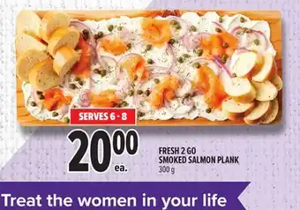 Metro FRESH 2 GO SMOKED SALMON PLANK offer