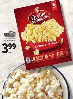 Metro ORVILLE REDENBACHER POPPING CORN offer