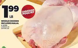 Loblaws WHOLE CHICKEN INCLUDES HALAL offer