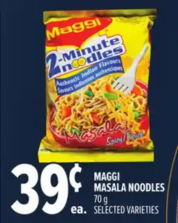 Metro MAGGI MASALA NOODLES offer