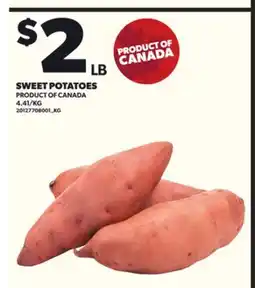 Loblaws SWEET POTATOES offer