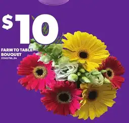 Loblaws FARM TO TABLE BOUQUET offer