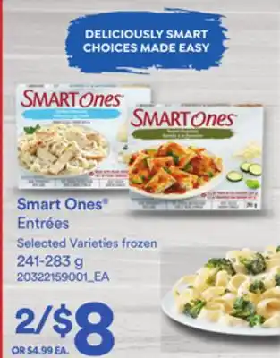 Loblaws SMART ONES ENTRÉES, 241-283G offer